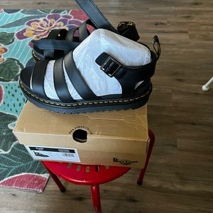 Brand in the box Size 11 Doc Marten sandals, never been worn